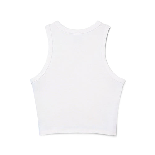 FAITH OVER FEAR Women's Micro Rib Racer Tank Top